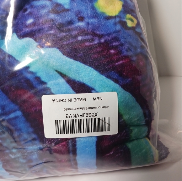 Jekeno Throw Blanket Feather2 Blanket  50X60 - Picture 3 of 3